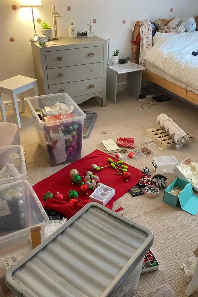 LM Home Sort - Organising Christmas Decorations Professional Home Organisation 01